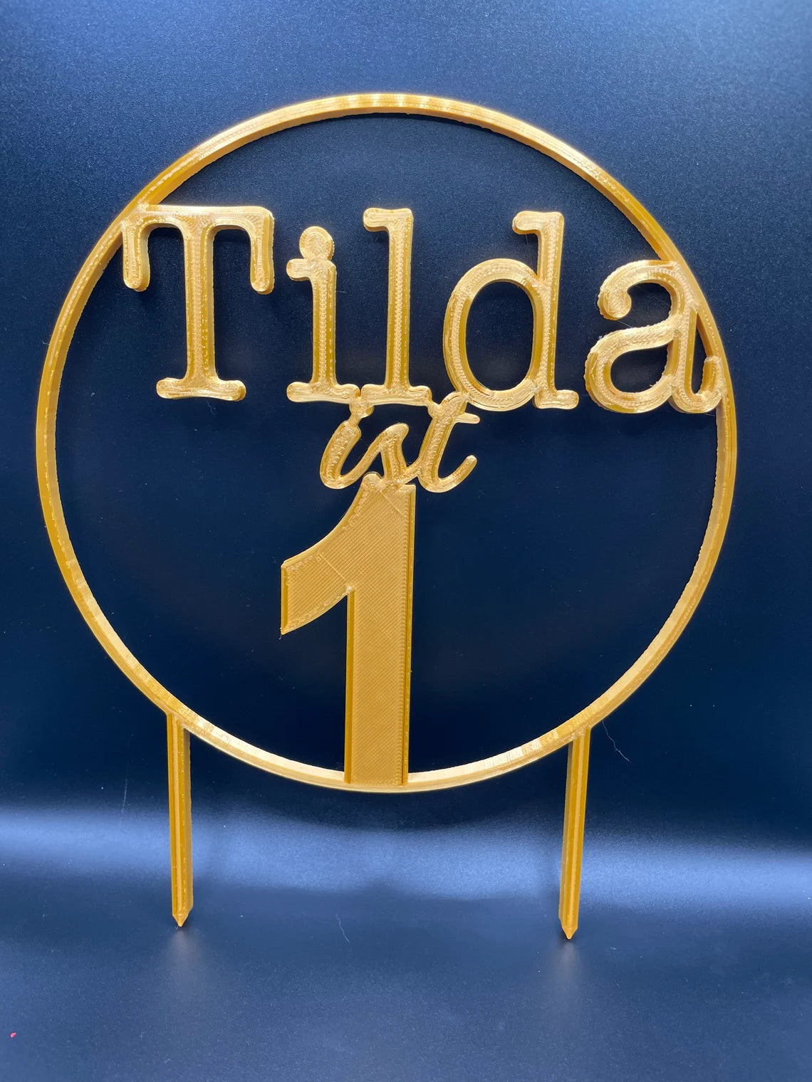 individuell gestalltbare Cake Topper