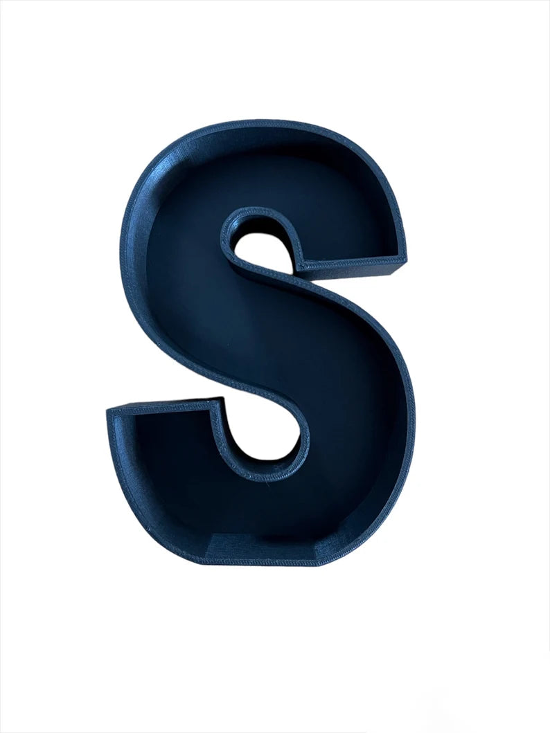 Buchstabenkorpus zum selbst befüllen / 20 cm Höhe