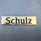 Briefkastenschild, Klingelschild, Typenschild inkl. individueller Lasergravur