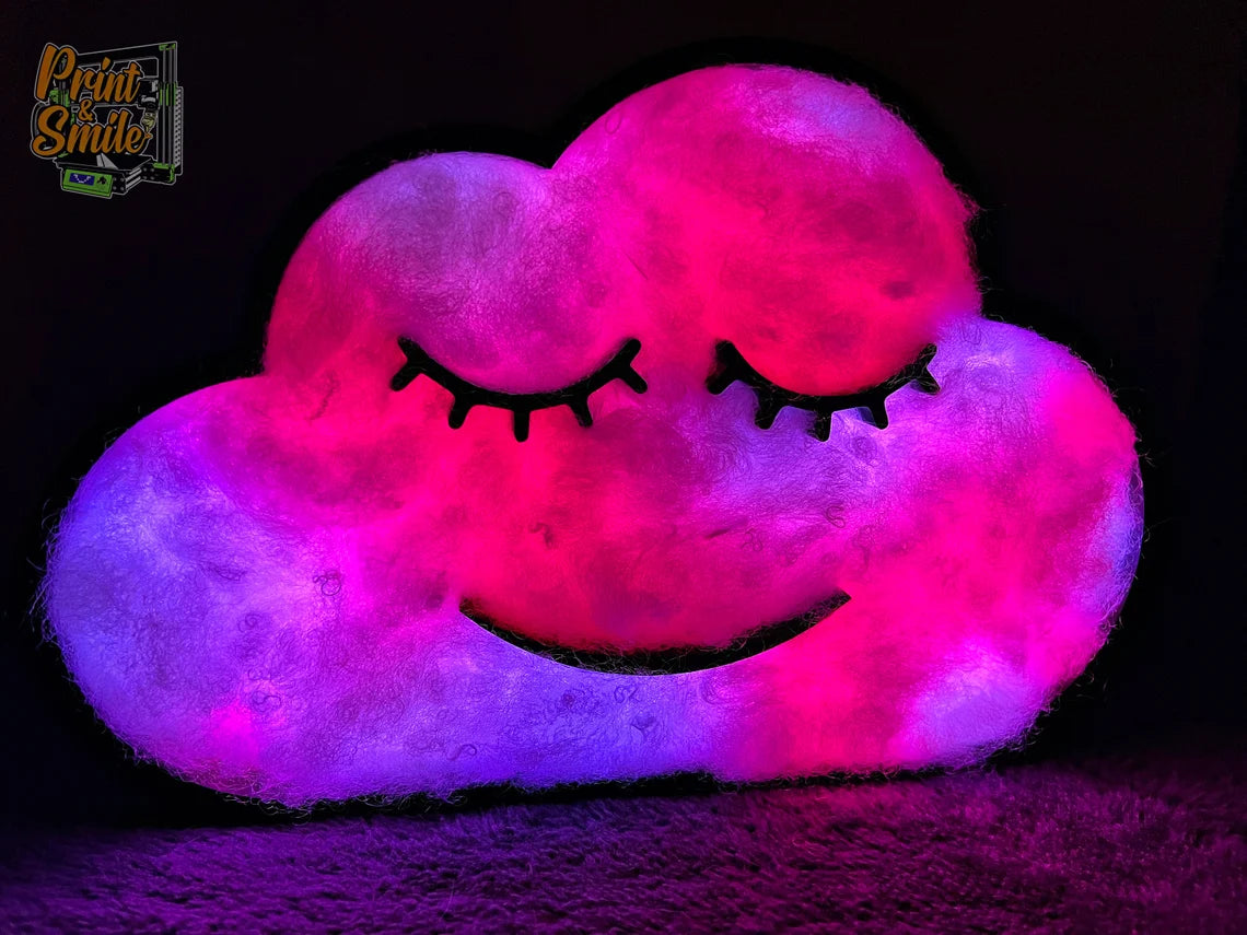 Wölkchenlampe mit smarter LED Beleuchtung
